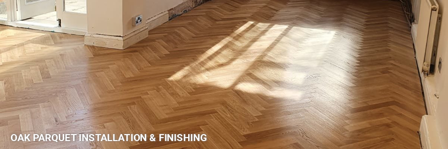 Fit Solid Oak Parquet Floor Fitting 23 Tower Hill